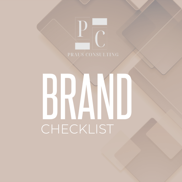 Praus Brand Checklist